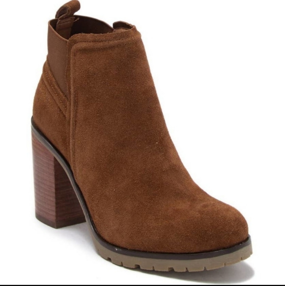 Crevo Charliee Suede Boho Ankle Bootie Sz 8